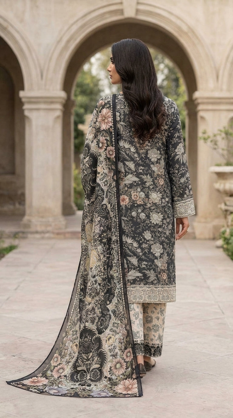 Obsidian Bloom - Back view