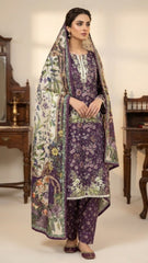 Plum Garden Reverie - Seated editorial view