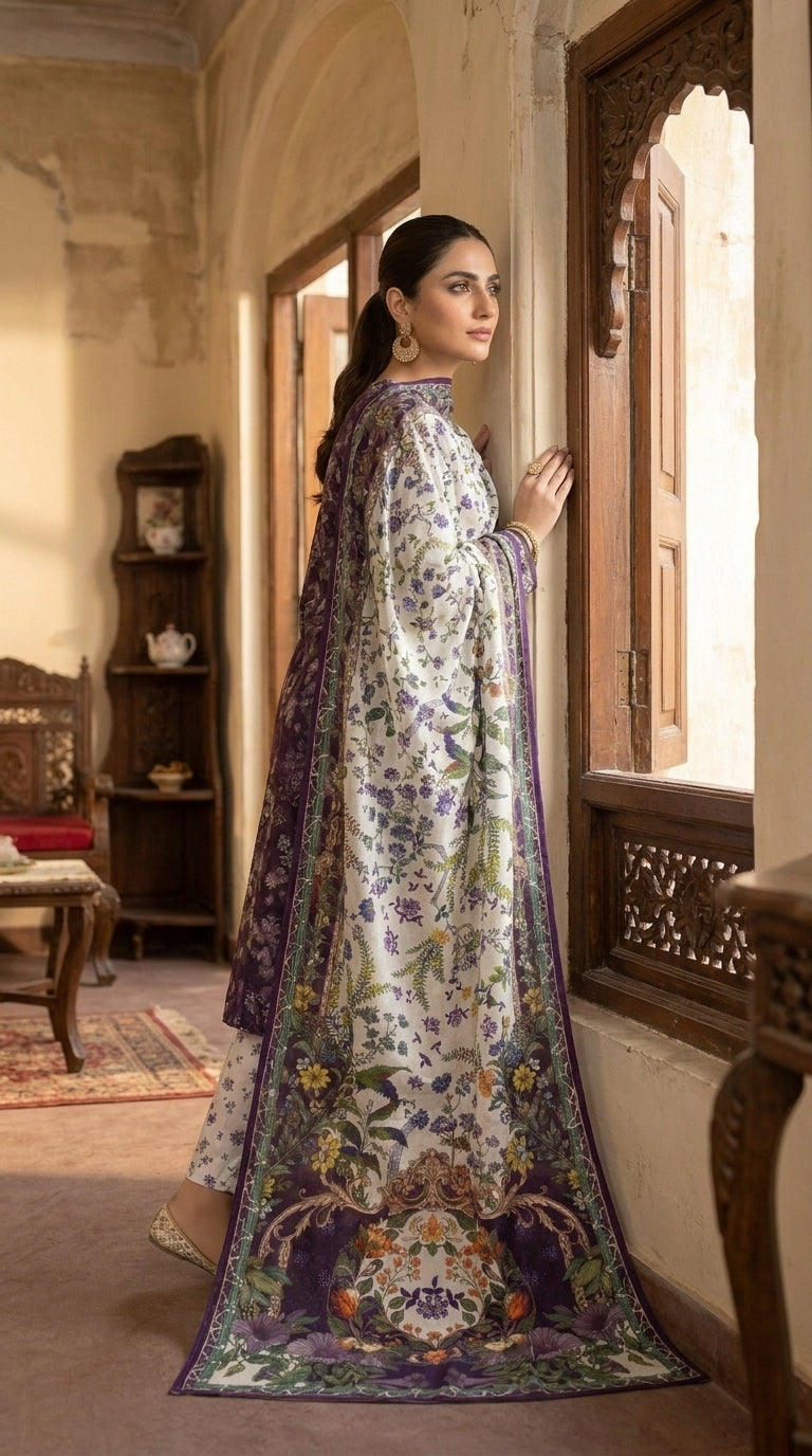 Grape Blossom Luxe - Full front standing view